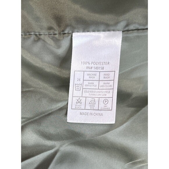 $140 Nomad Men's Green Black Josiah Lightweight Quilted Coat Jacket Size Medium - Picture 10 of 11